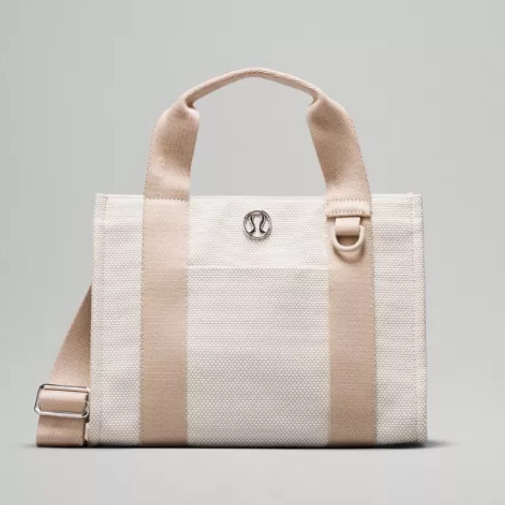 Lululemon - Beige/mohave Canvas Tote Bag